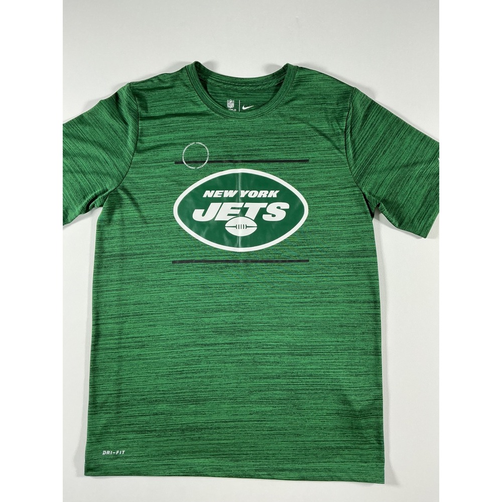 Nike Youth New York Jets Sideline Velocity Dri-FIT Shirt Green Size L
